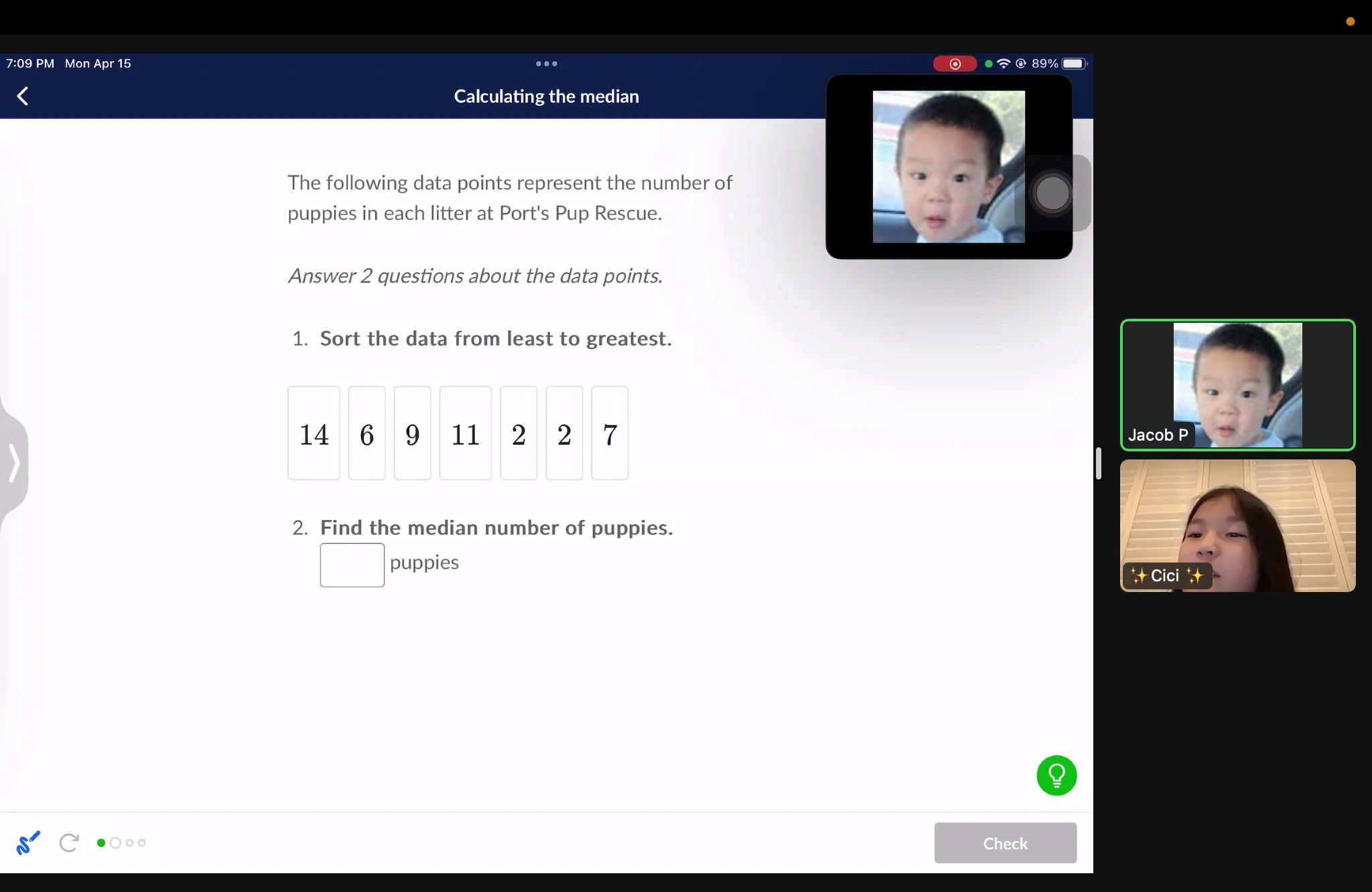 Math Tutoring with Jacob Pan