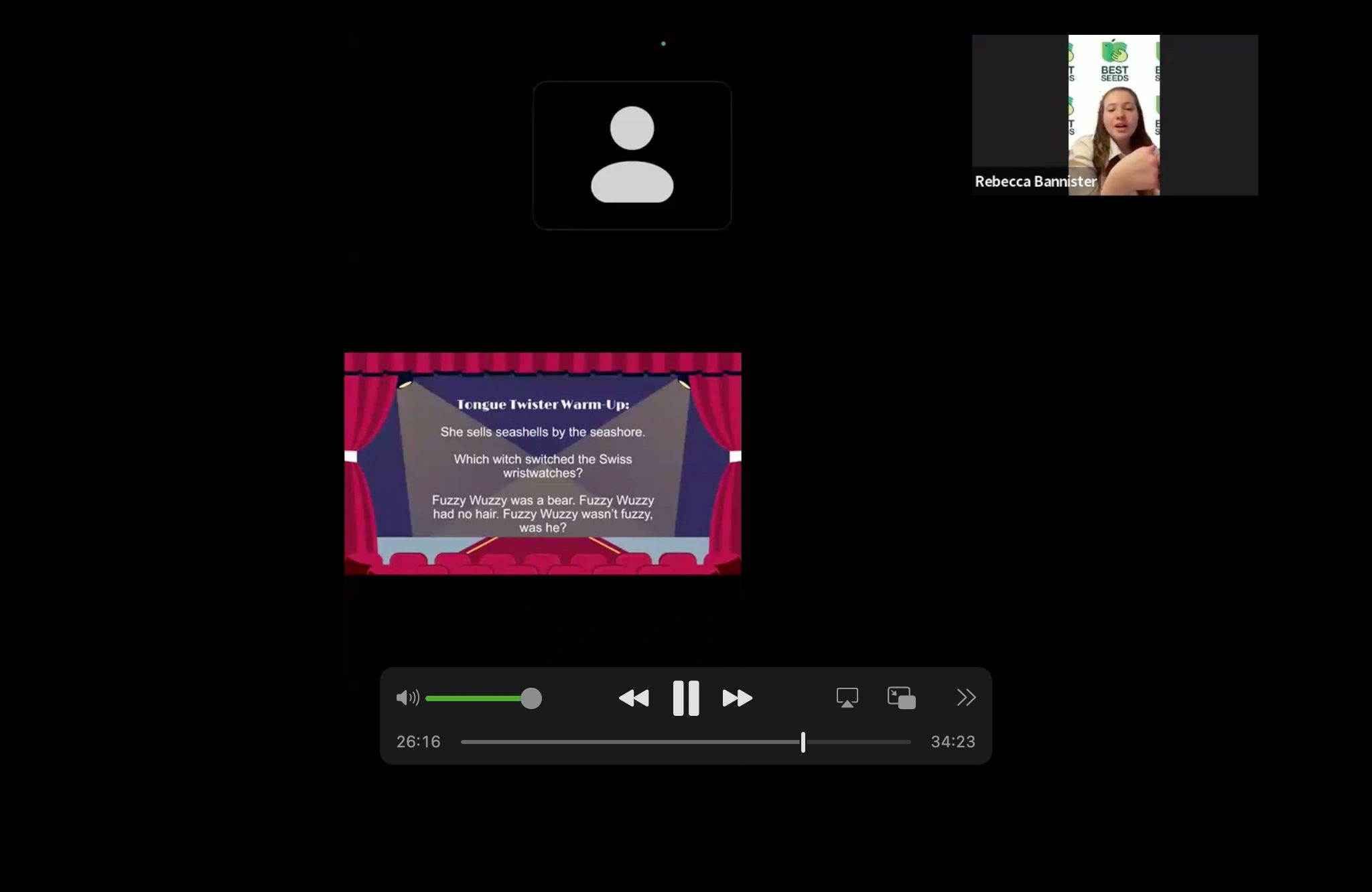 Public Speaking with Rebecca Bannister 3/15/24