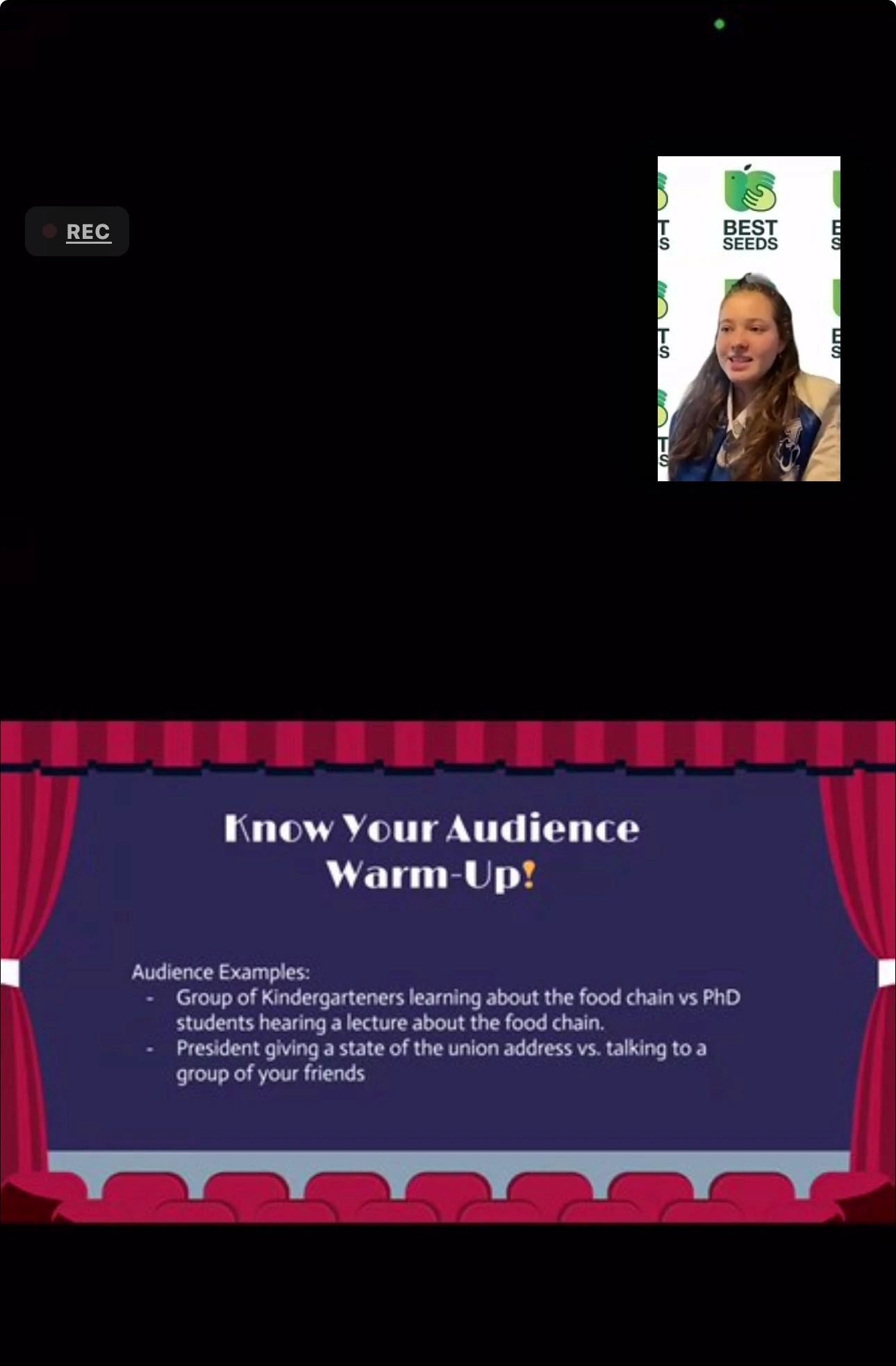 Public Speaking with Rebecca Bannister