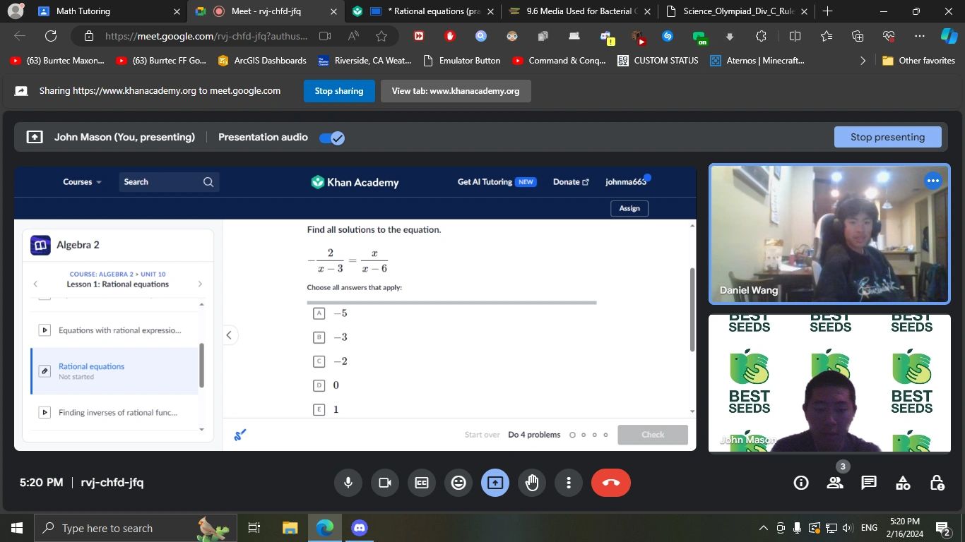 Math Tutoring with John Mason