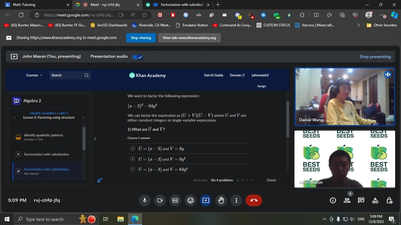 Math Tutoring with John Mason
