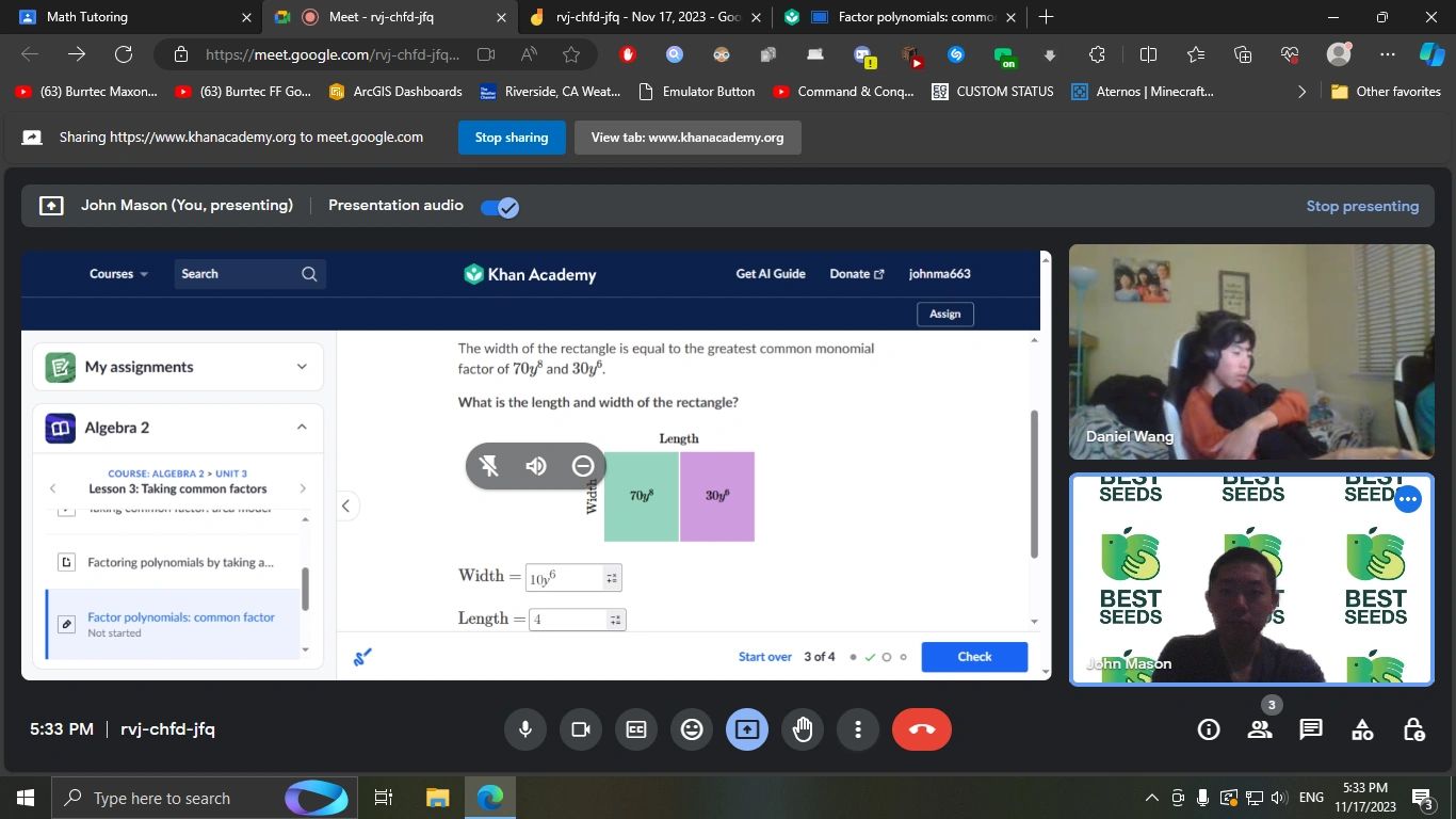 Math Tutoring with John Mason